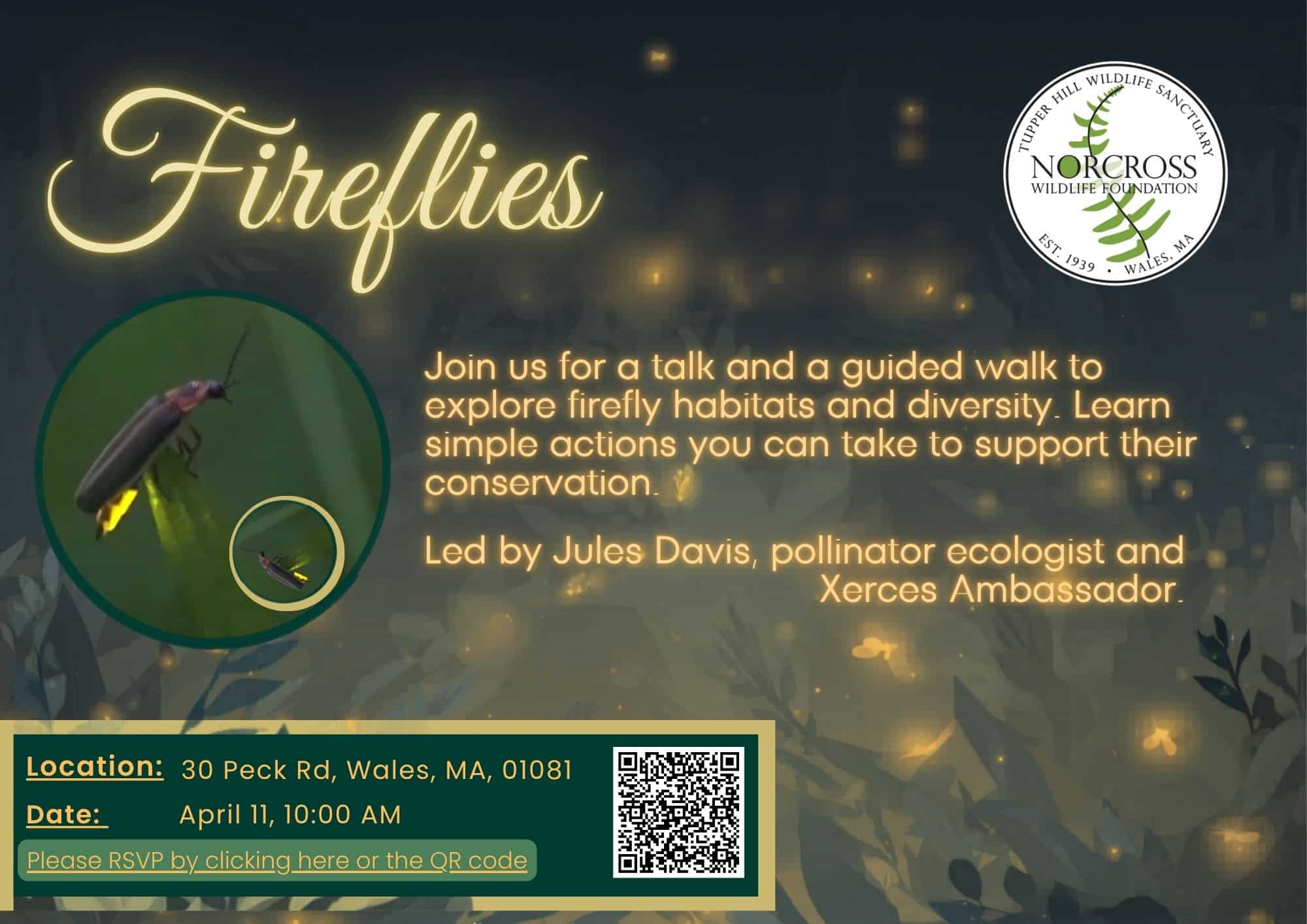 Fireflies Workshop Flyer