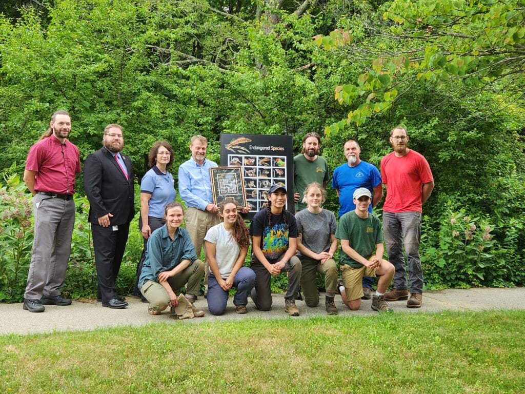 Endangered Species Stamp dedicated to The Norcross Wildlife Foundation